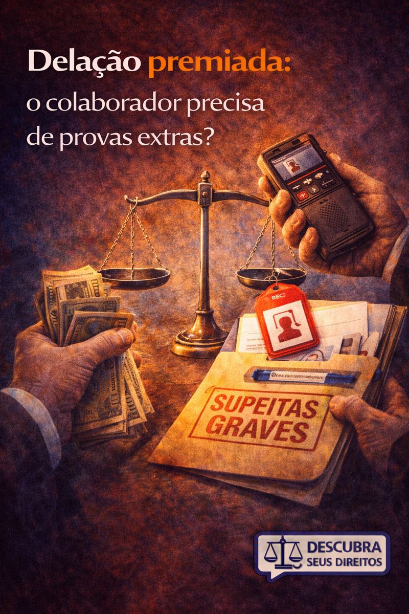 Delação premiada: o colaborador precisa de provas extras?
