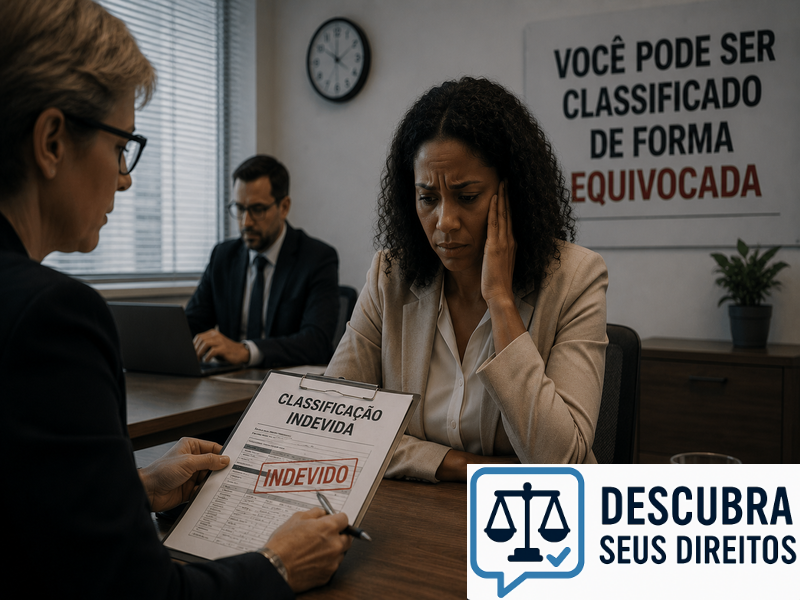 Você pode ser classificado de forma equivocada