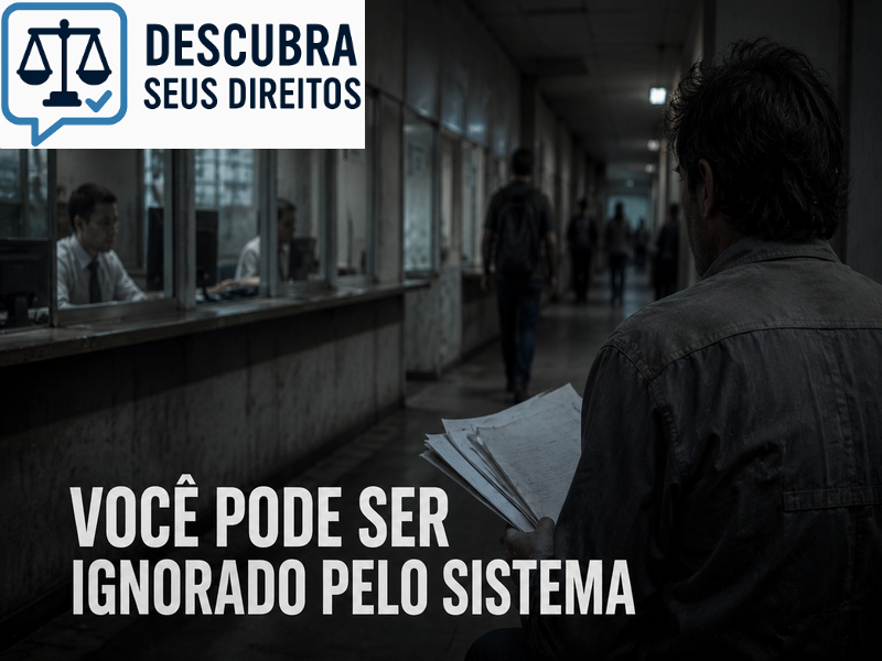 Você pode ser ignorado pelo sistema