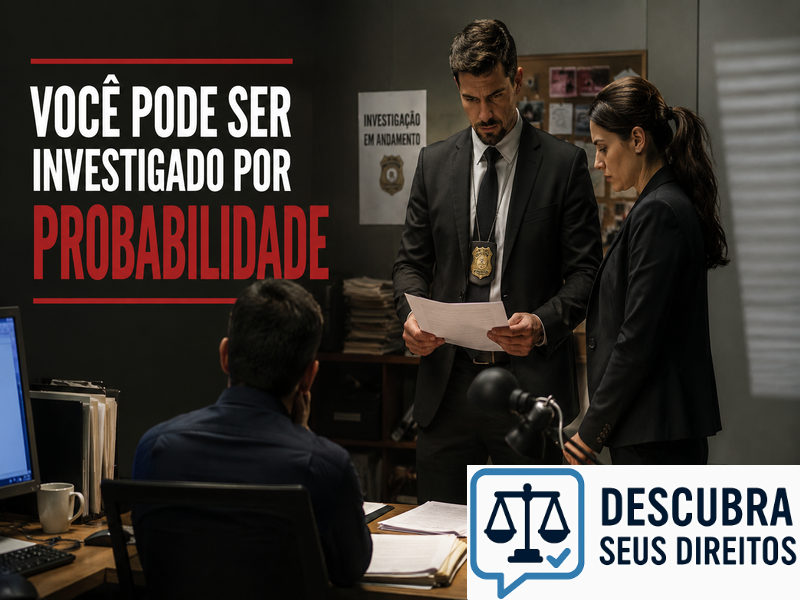 Você pode ser investigado por probabilidade
