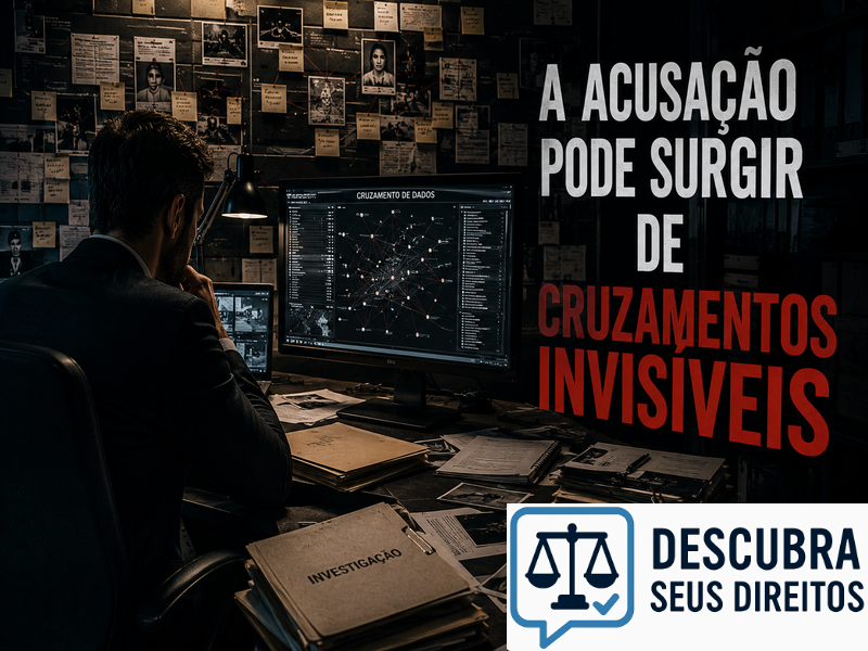 A acusação pode surgir de cruzamentos invisíveis