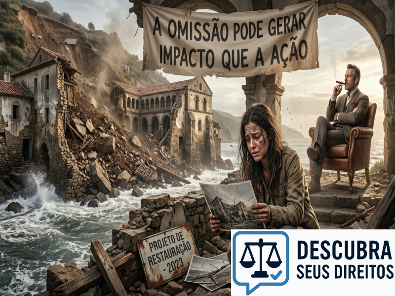 A omissão pode gerar mais impacto que a ação