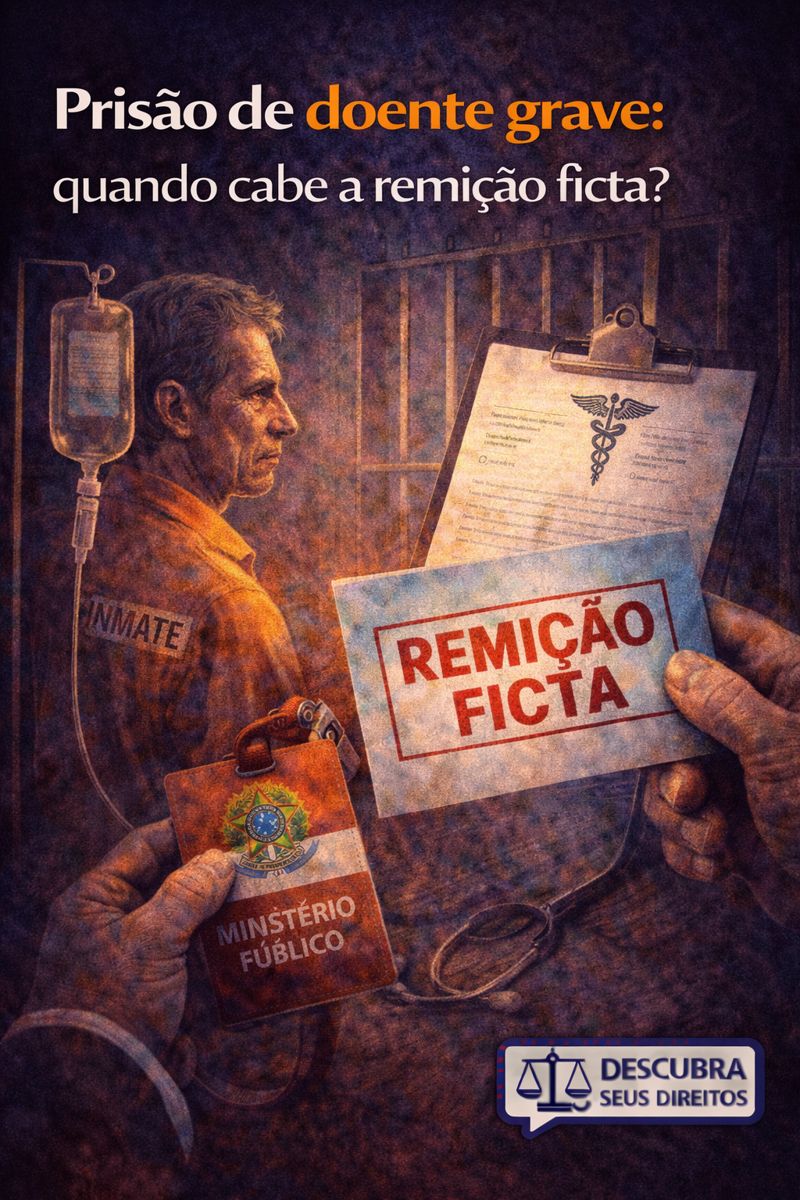 Prisão e doença grave: quando cabe a remição ficta?