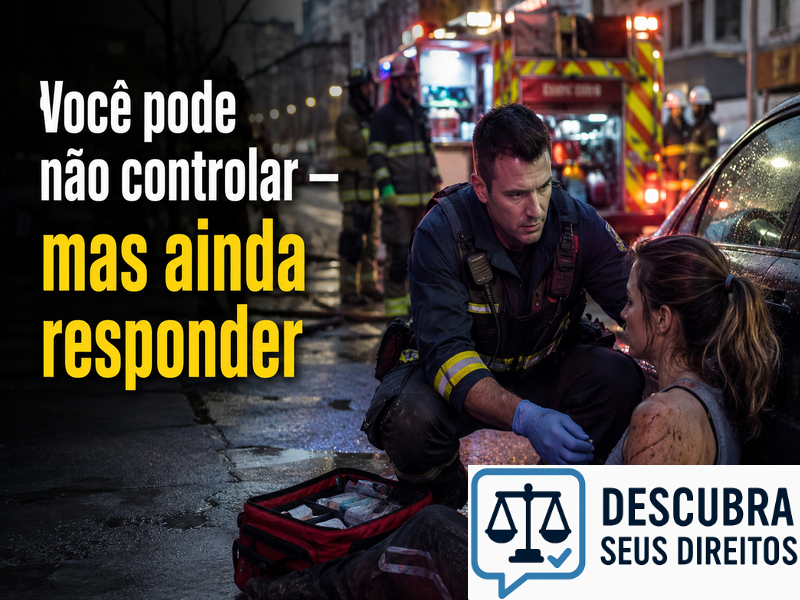 Você pode não controlar — mas ainda responder