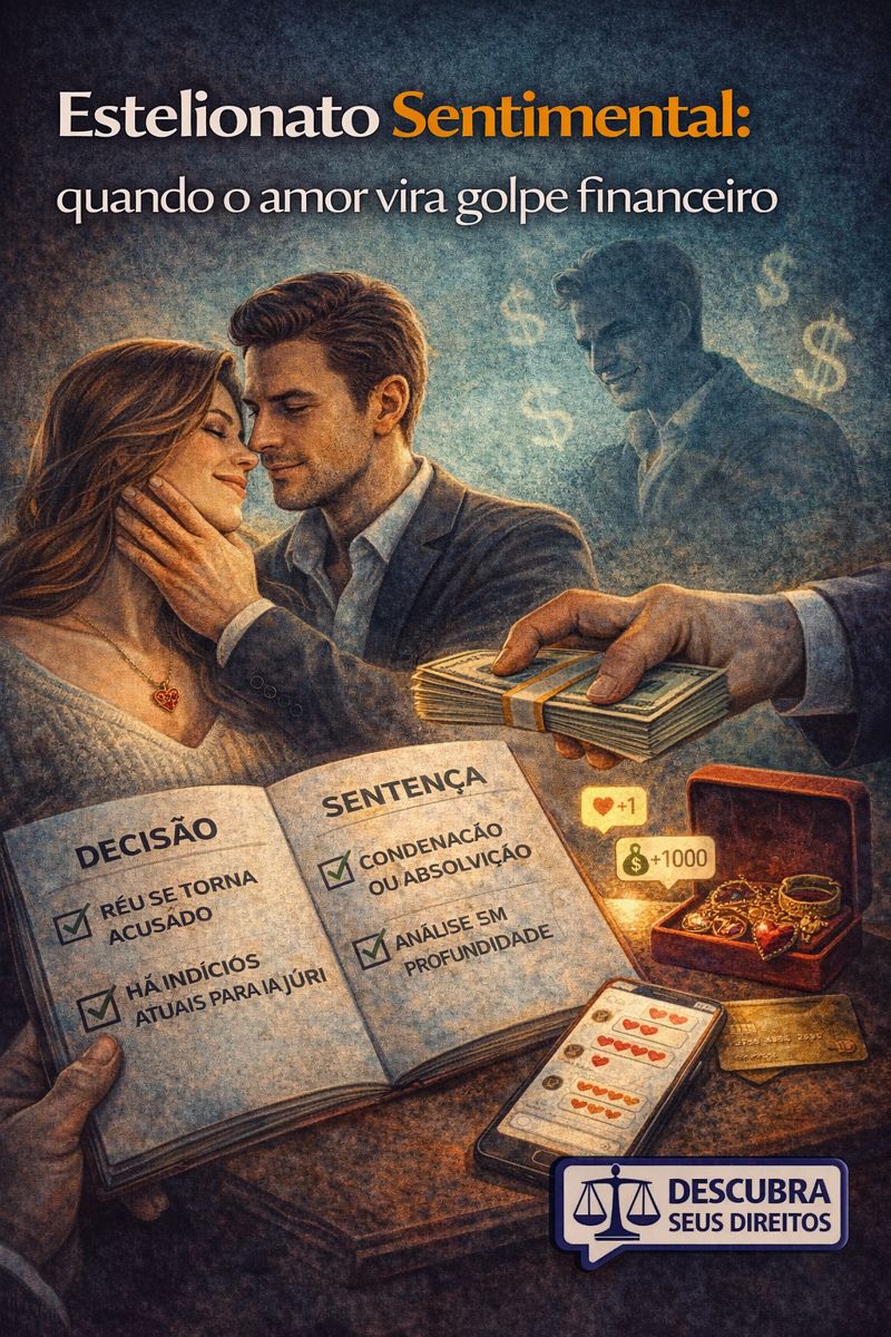 Estelionato sentimental: quando o afeto vira golpe financeiro