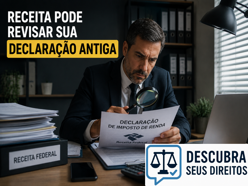 Receita pode revisar sua declaração antiga?