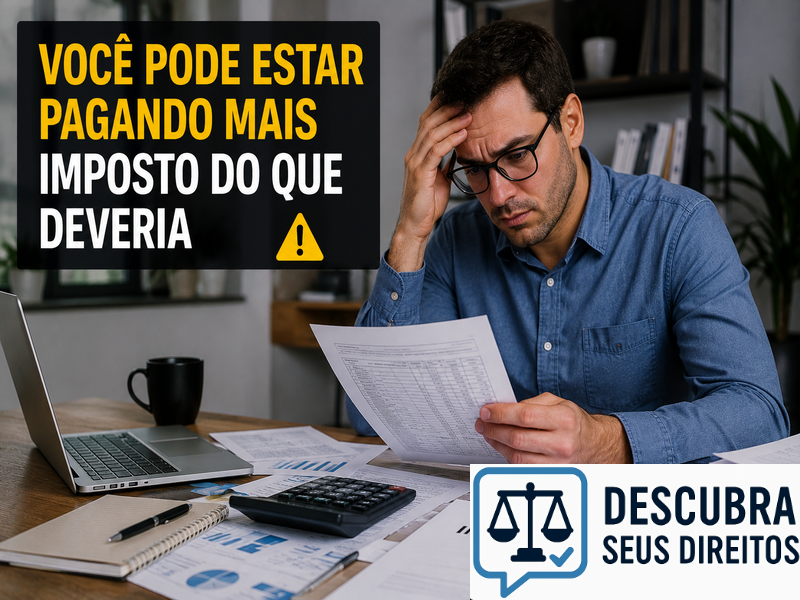 Você pode estar pagando mais imposto do que deveria?