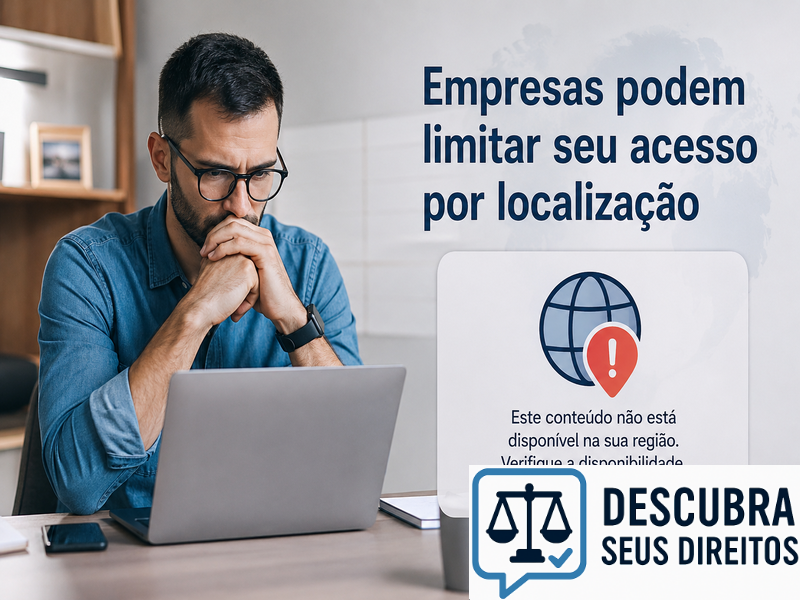 Empresas podem limitar seu acesso por localização?