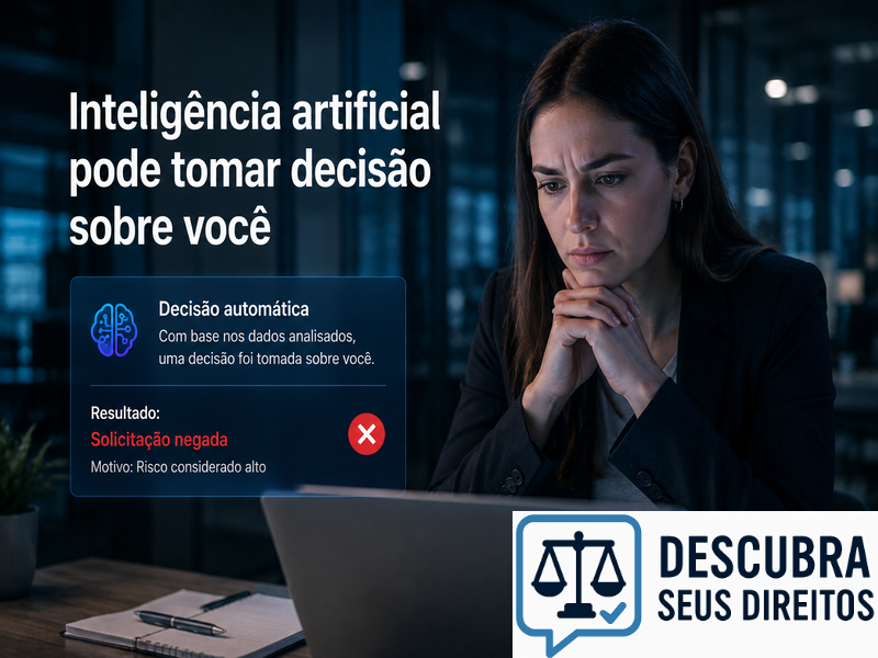 Inteligência artificial pode tomar decisão sobre você?