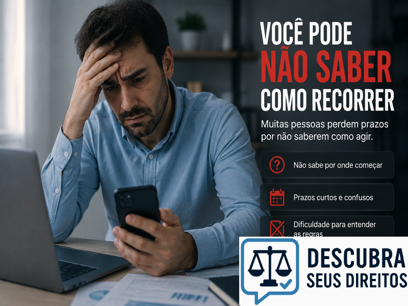 Você pode não saber como recorrer?
