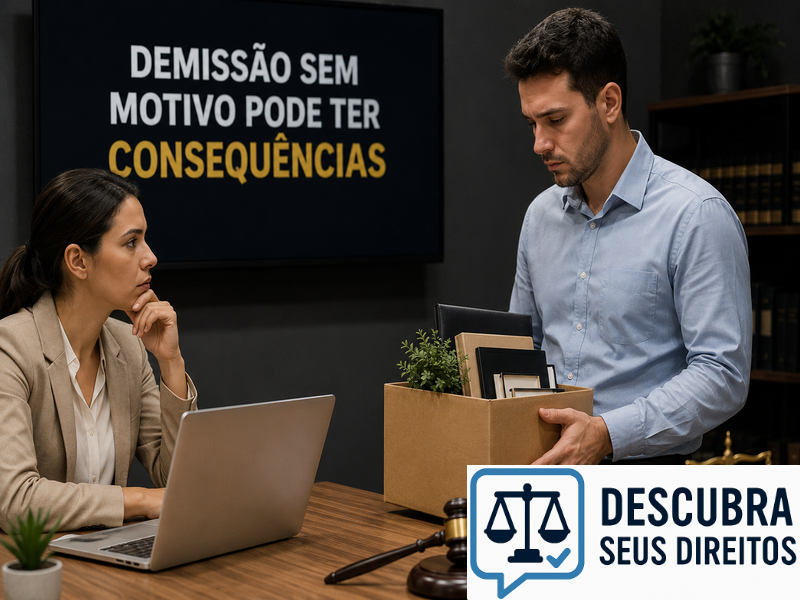 Demissão sem motivo pode ter consequências