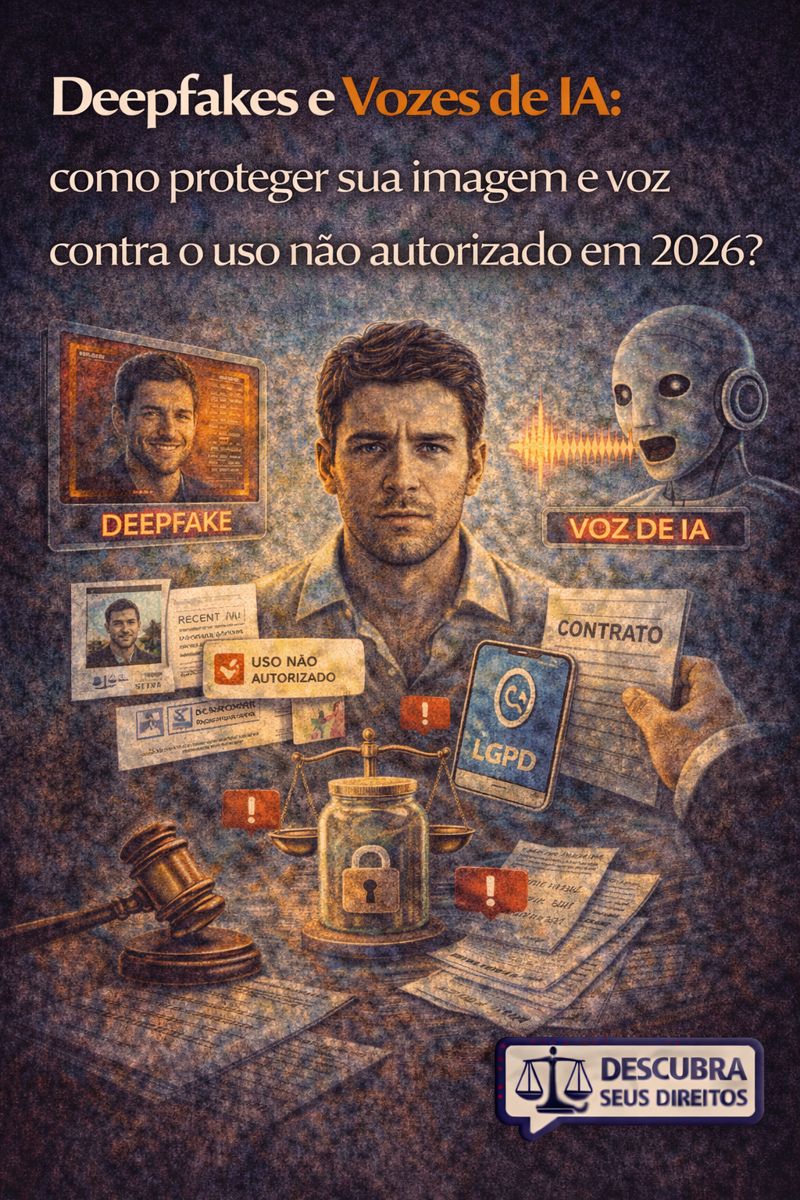 Deepfakes e vozes de IA em 2026