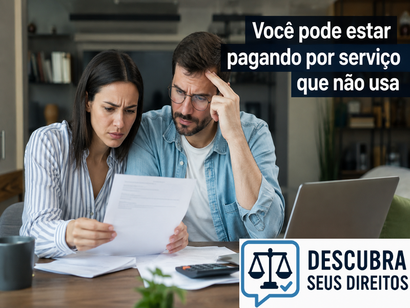 Você pode estar pagando por serviço que não usa