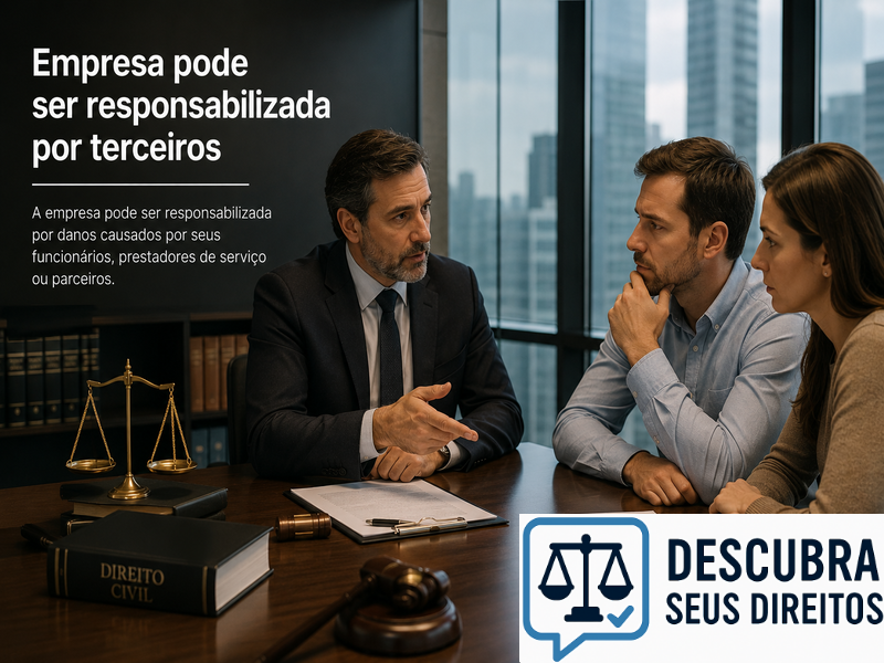 Empresa pode ser responsabilizada por terceiros