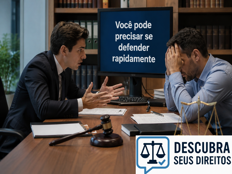 Você pode precisar se defender rapidamente