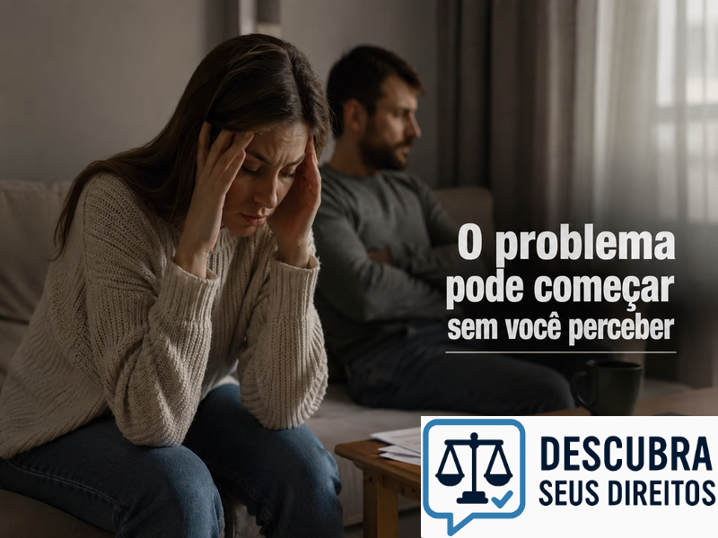 O problema pode começar sem você perceber