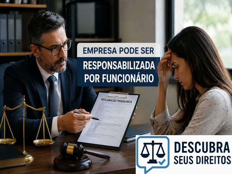 Empresa pode ser responsabilizada por atos de funcionário
