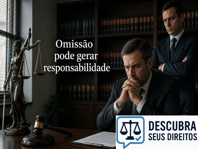 Omissão pode gerar responsabilidade