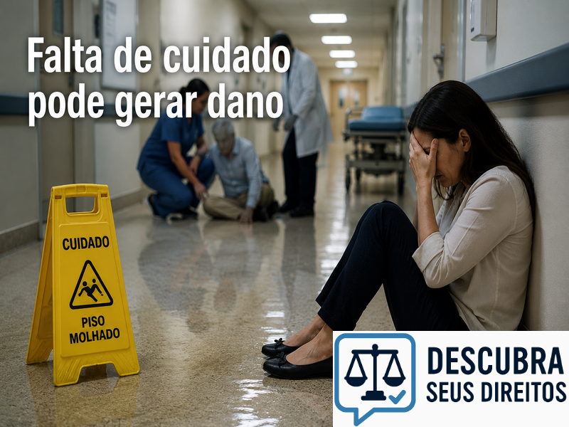 Falta de cuidado pode gerar dano
