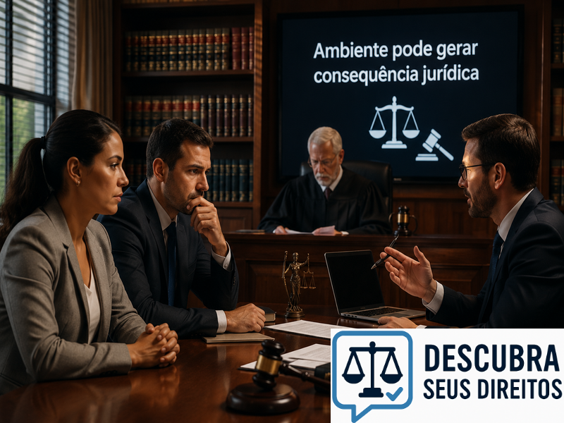 Ambiente pode gerar consequência jurídica