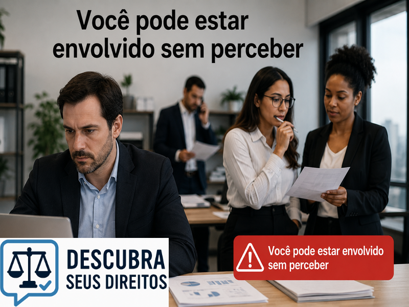 Você pode estar envolvido sem perceber