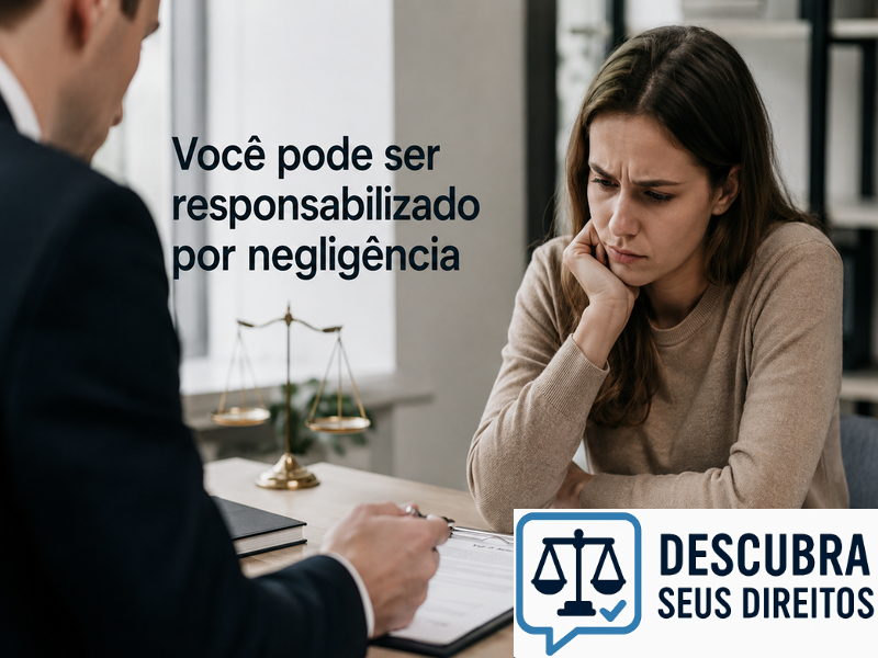 Você pode ser responsabilizado por negligência
