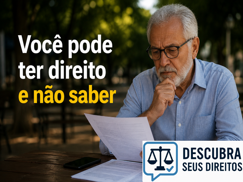 Você pode ter direito e não saber