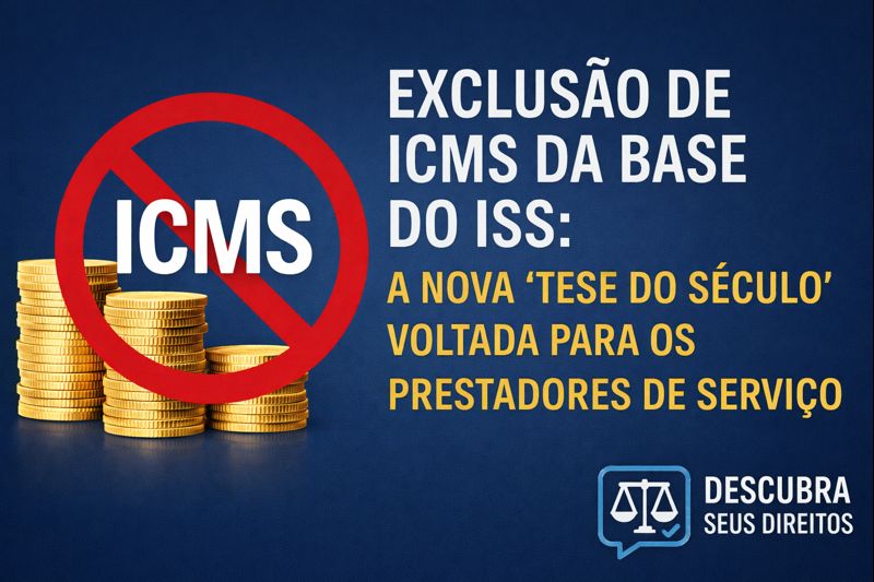 Exclusão de ICMS da base do ISS