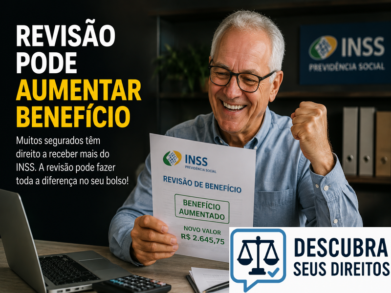 Revisão pode aumentar benefício