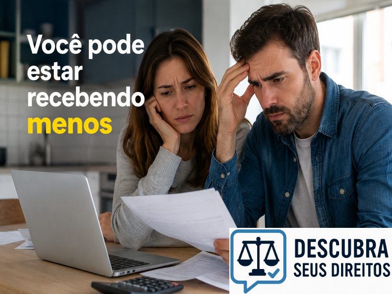 Você pode estar recebendo menos