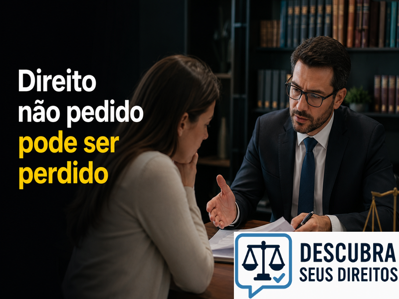 Direito não pedido pode ser perdido