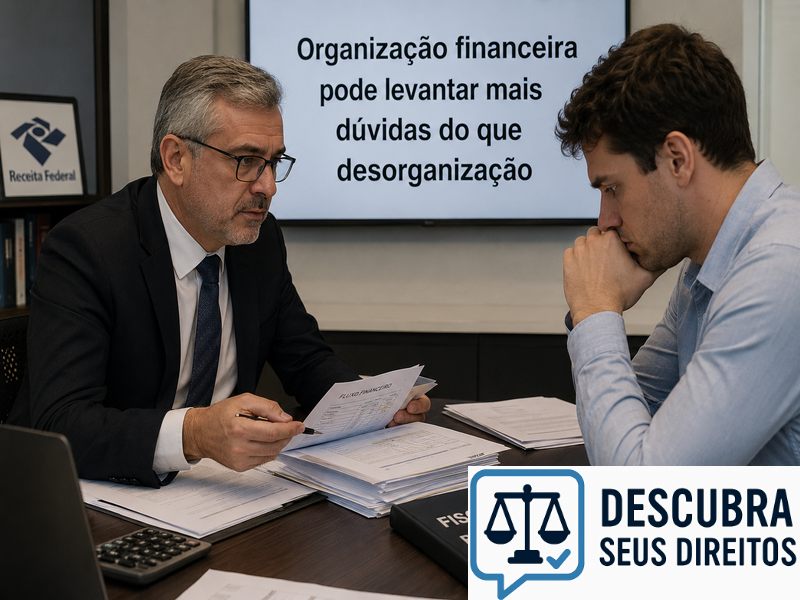 Organização financeira pode levantar mais dúvidas do que desorganização