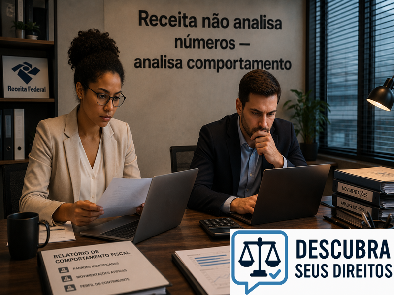 Receita não analisa números — analisa comportamento