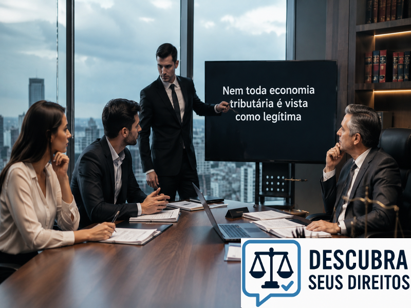 Nem toda economia tributária é vista como legítima