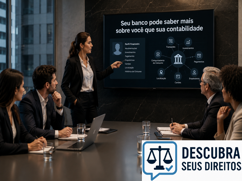 Seu banco pode saber mais sobre você que sua contabilidade