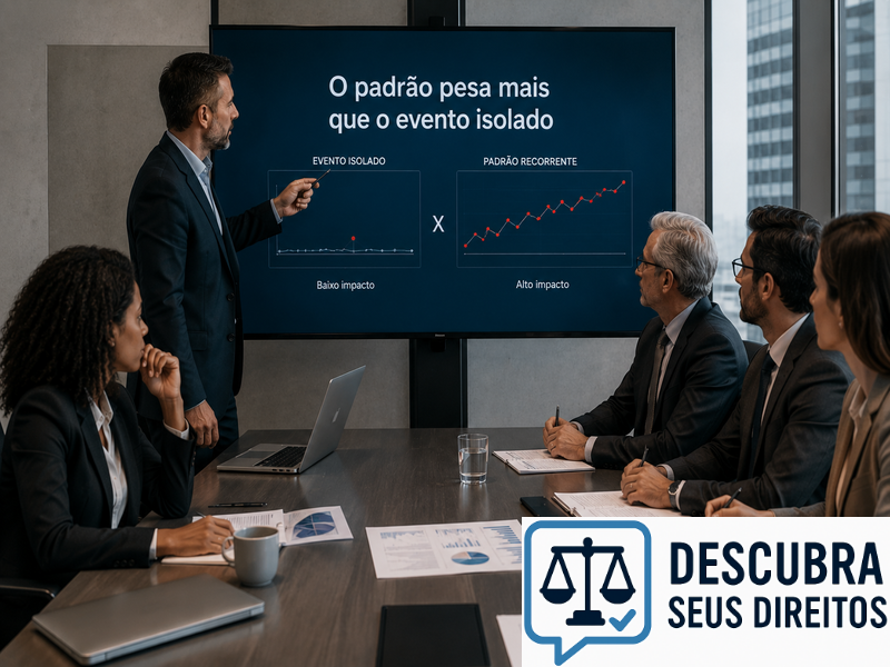 O padrão pesa mais que o evento isolado