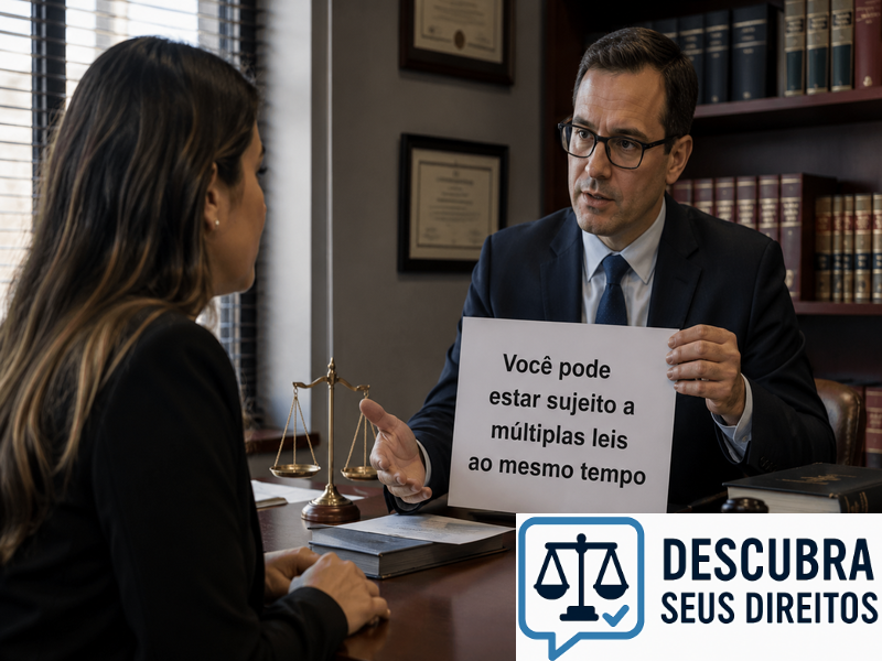 Você pode estar sujeito a múltiplas leis ao mesmo tempo