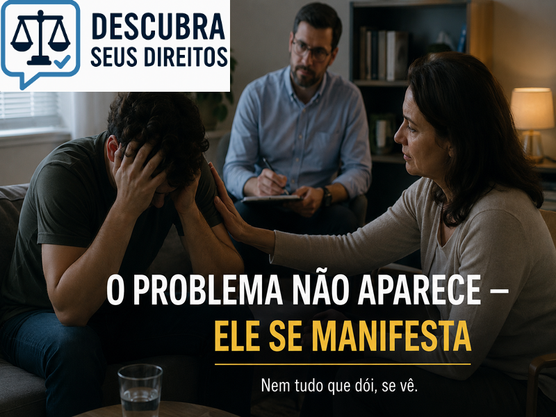 O problema não aparece — ele se manifesta