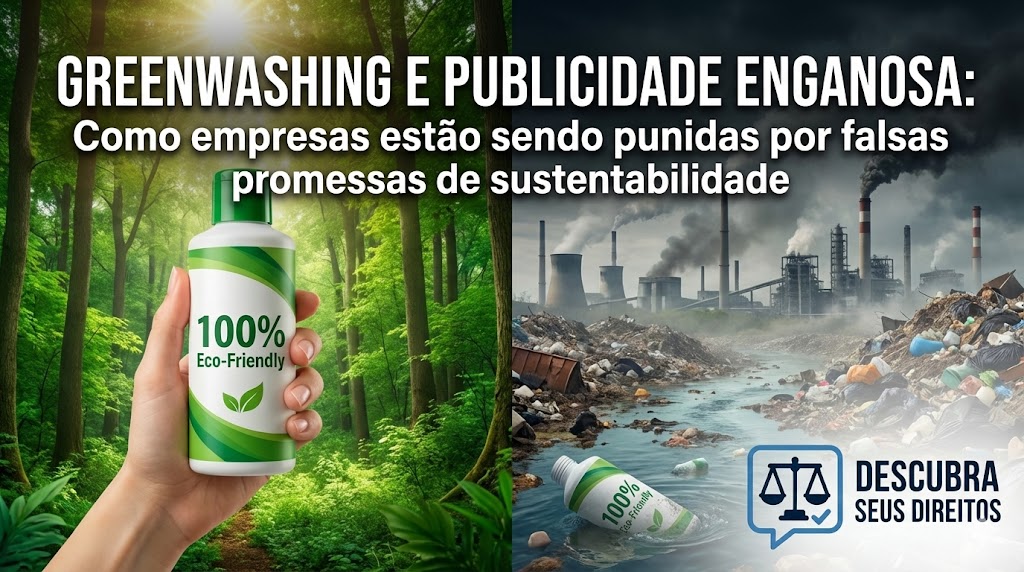 Greenwashing e Publicidade Enganosa: como as empresas estão sendo punidas por falsas promessas de sustentabilidade