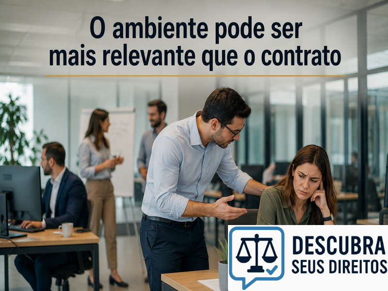 O ambiente pode ser mais relevante que o contrato