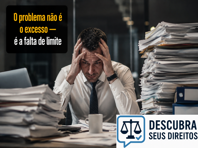 O problema não é o excesso — é a falta de limite