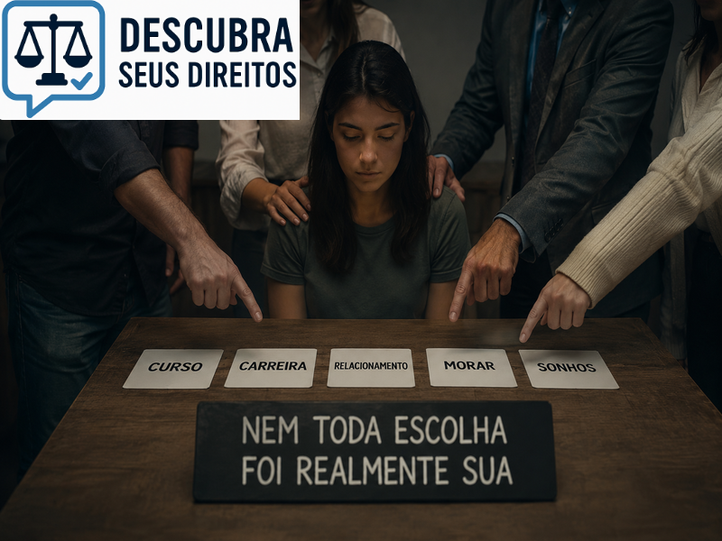 Nem toda escolha foi realmente sua