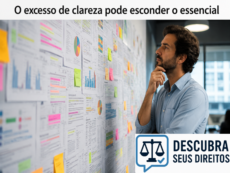 O excesso de clareza pode esconder o essencial