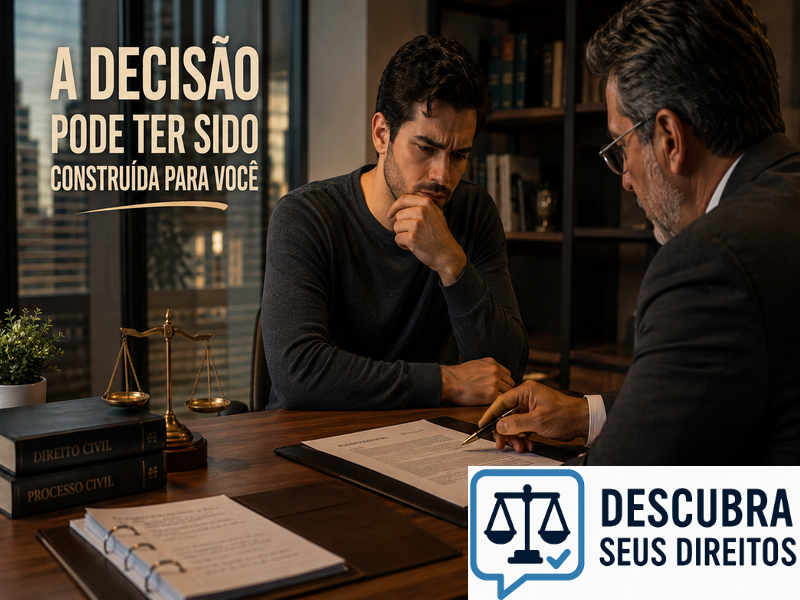A decisão pode ter sido construída para você
