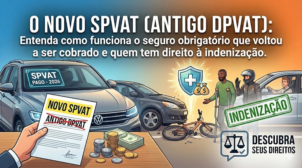 SPVAT (antigo DPVAT): o seguro obrigatório que quase voltou e o que isso muda na prática