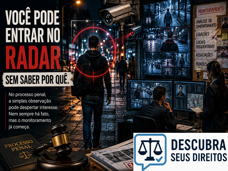Você pode entrar no radar sem saber por quê