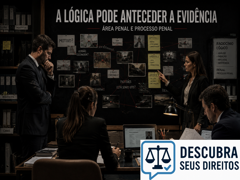 A lógica pode anteceder a evidência