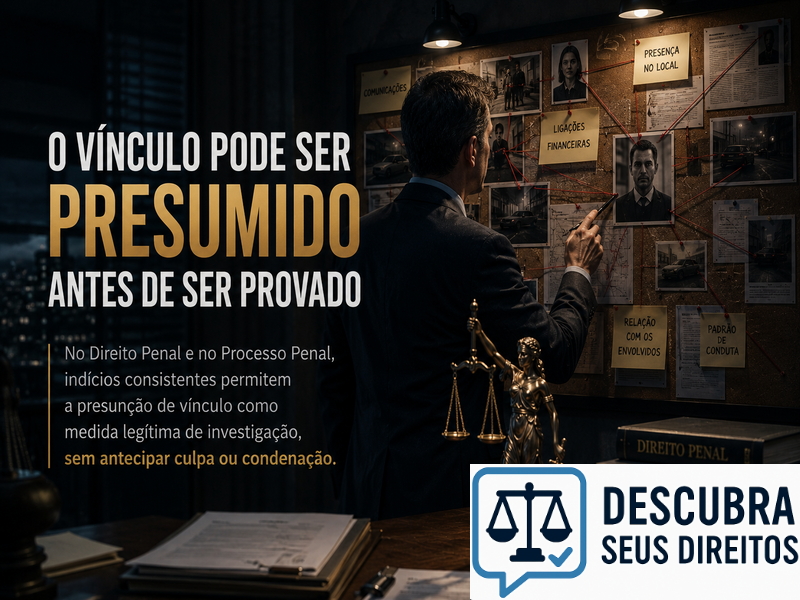 O vínculo pode ser presumido antes de ser provado