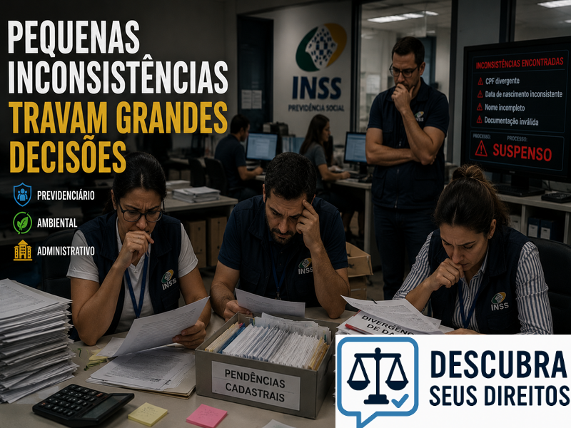 Pequenas inconsistências travam grandes decisões