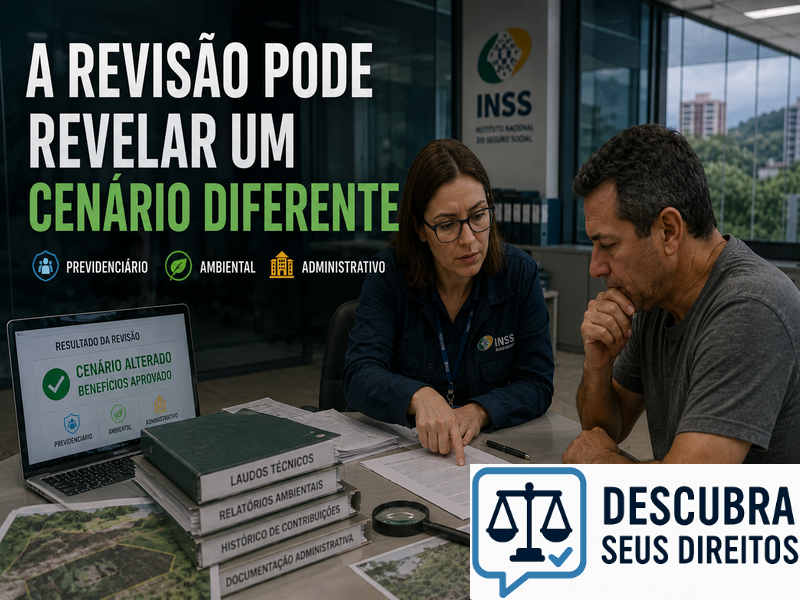 A revisão pode revelar um cenário diferente